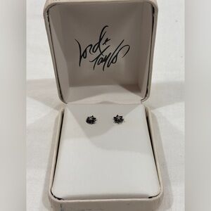 Lord & Taylor Black Diamond Earrings